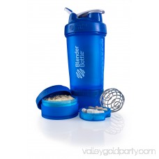 BlenderBottle 22oz ProStak Shaker with 2 Jars, a Wire Whisk BlenderBall and Carrying Loop FC White 567248116
